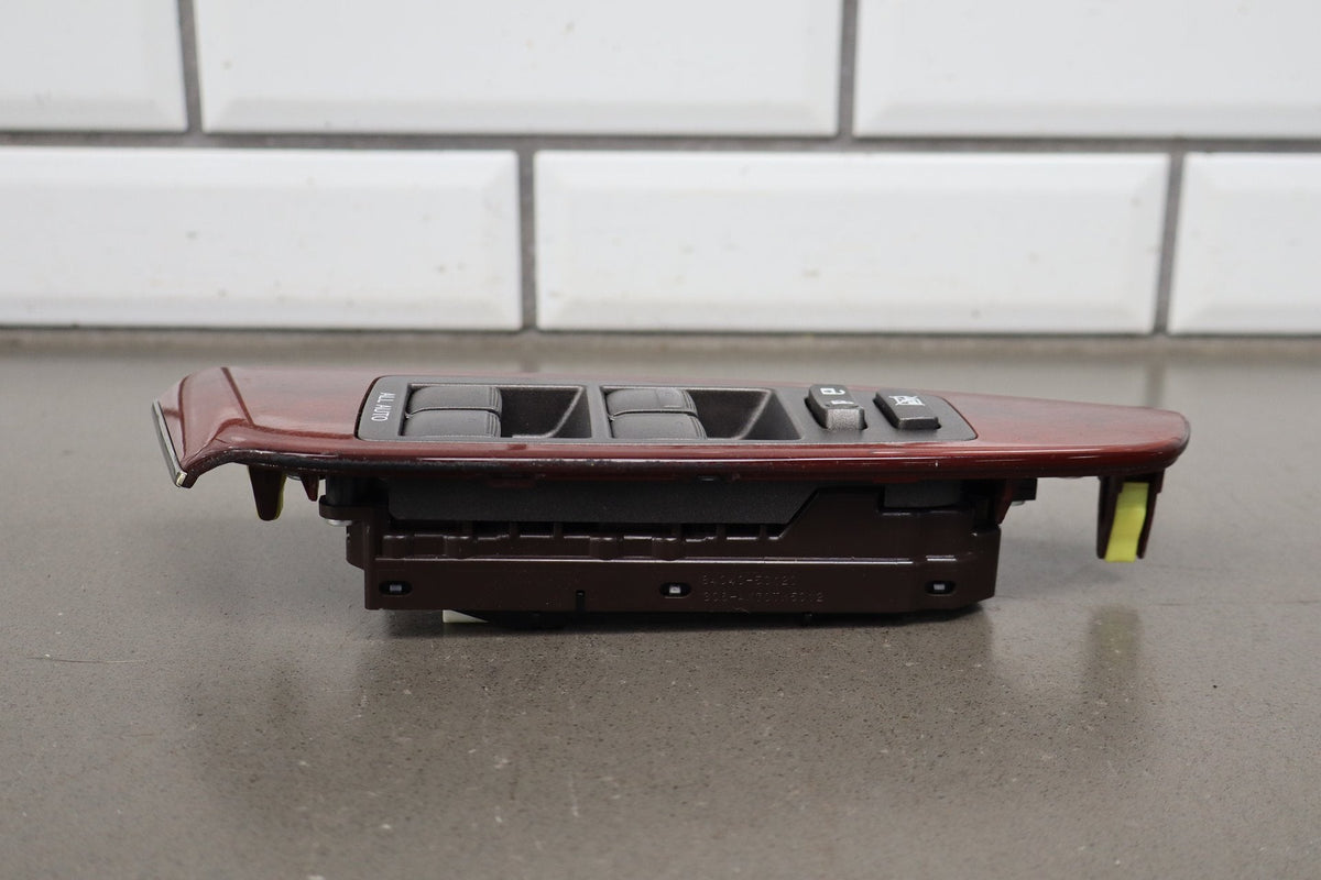 07-12 Lexus LS460 (XF40) L Master Window Switch W/ Wood Bezel Trim