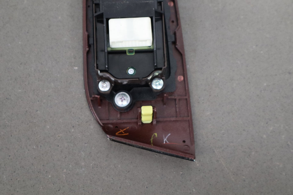 07-12 Lexus LS460 (XF40) L Master Window Switch W/ Wood Bezel Trim