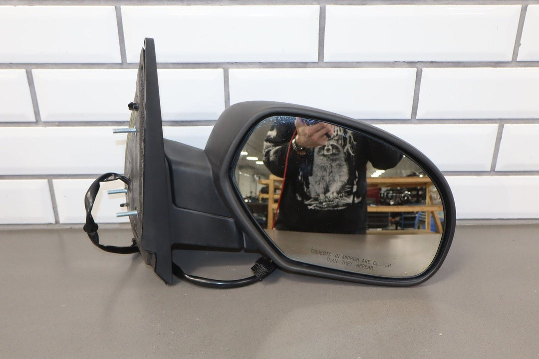 07 - 13 Chevy Silverado Passenger Right Power Door Mirror (Black Textured) DL8