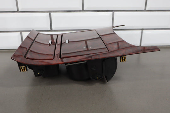 07 - 14 Cadillac Escalade ESV Centre Console Woodgrain Trim Cupholder OEM