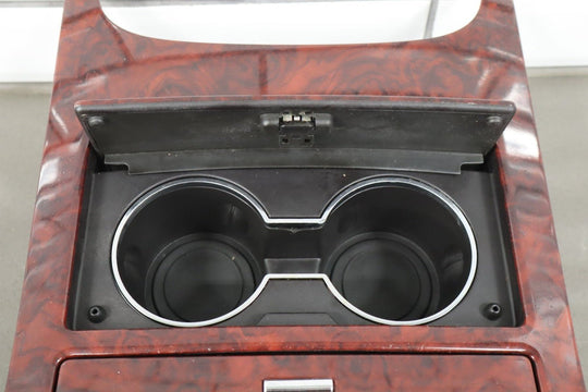 07 - 14 Cadillac Escalade ESV Centre Console Woodgrain Trim Cupholder OEM
