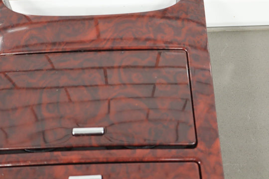 07 - 14 Cadillac Escalade ESV Centre Console Woodgrain Trim Cupholder OEM