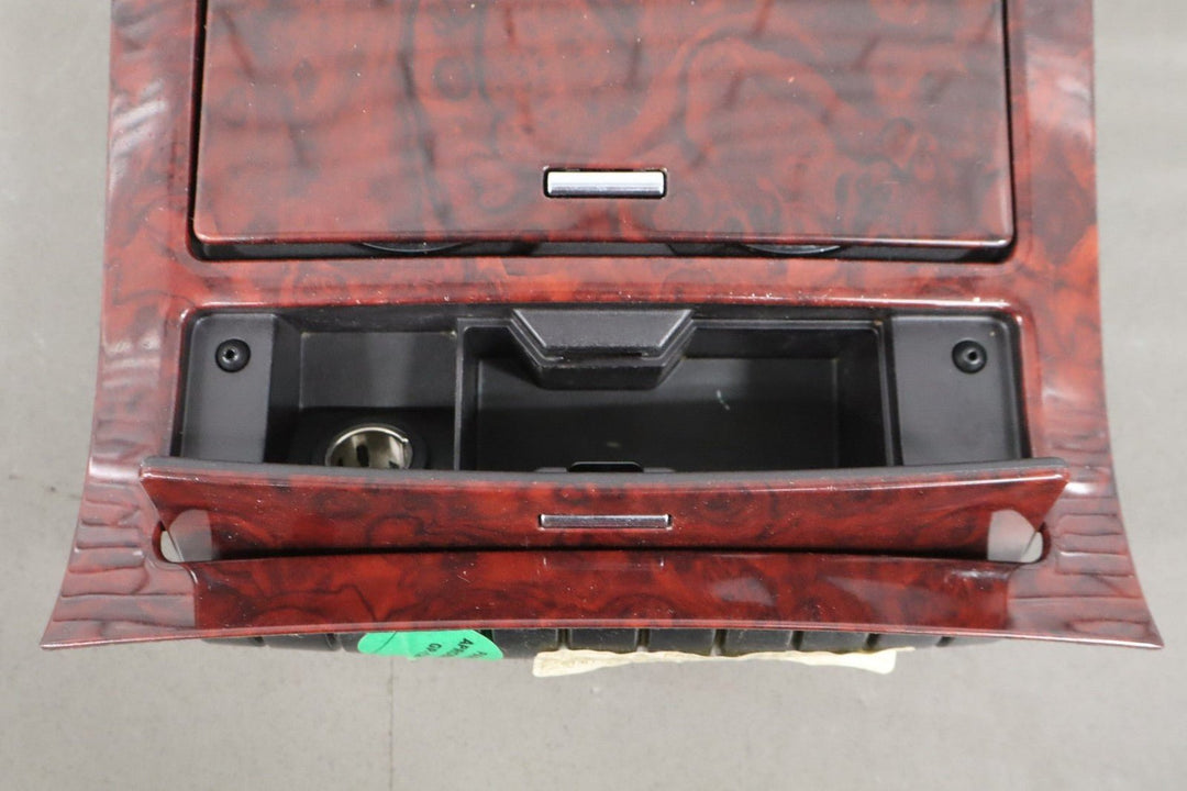 07 - 14 Cadillac Escalade ESV Centre Console Woodgrain Trim Cupholder OEM