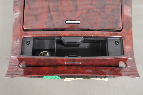 07 - 14 Cadillac Escalade ESV Centre Console Woodgrain Trim Cupholder OEM