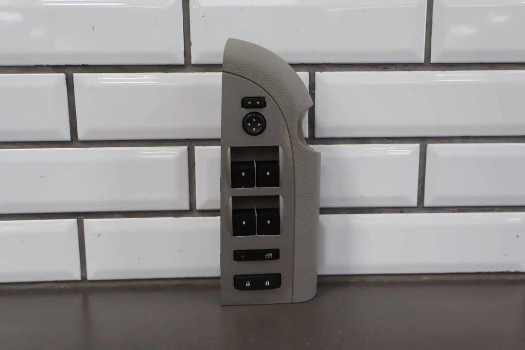 07 - 14 Chevy Silverado 2500HD Driver Left Master Window Switch (Light Titanium)