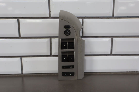 07 - 14 Chevy Silverado 2500HD Driver Left Master Window Switch (Light Titanium)