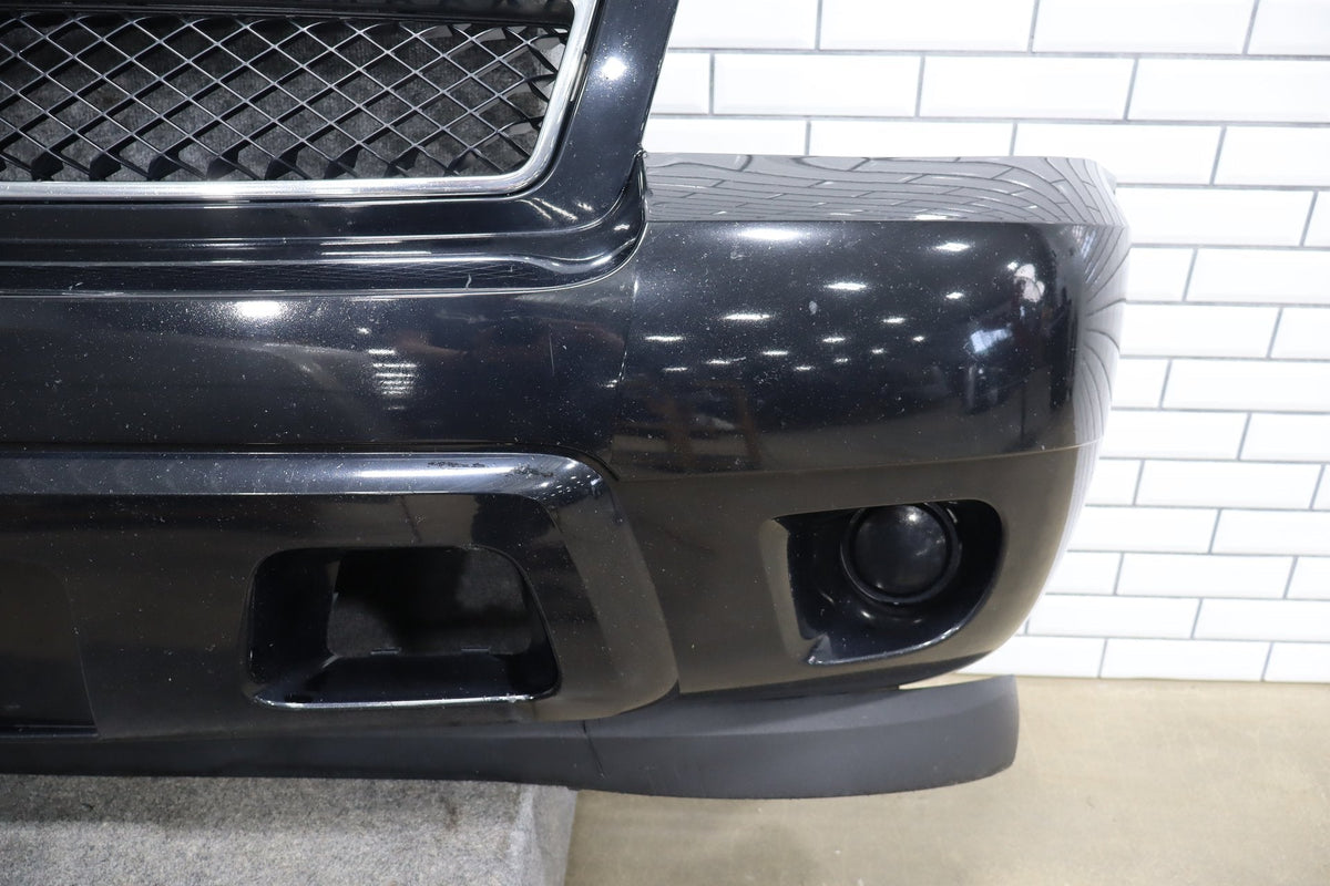 07-14 Chevy Tahoe Suburban Front Bumper Cover Black 41