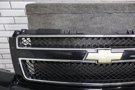 07-14 Chevy Tahoe Suburban Front Bumper Cover Black 41