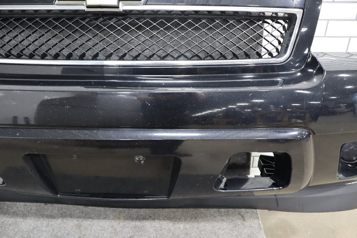 07-14 Chevy Tahoe Suburban Front Bumper Cover Black 41