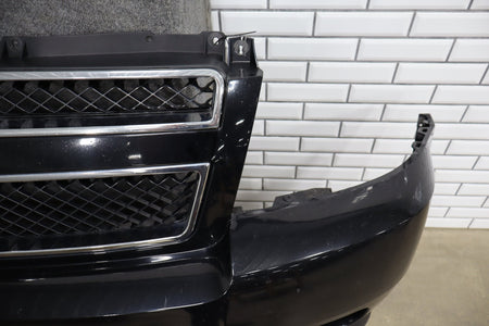 07-14 Chevy Tahoe Suburban Front Bumper Cover Black 41