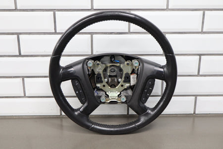 07-14 Chevy Tahoe Yukon Leather Steering Wheel Radio Controls
