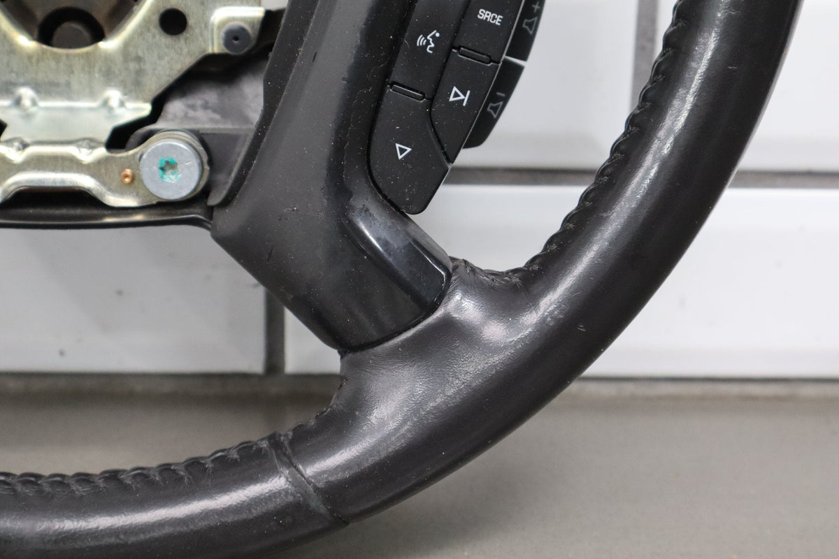 07-14 Chevy Tahoe Yukon Leather Steering Wheel Radio Controls