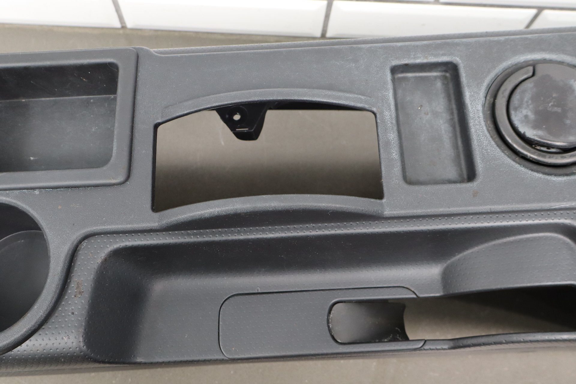 07-14 FJ Cruiser Black Floor Center Console Shifter Surround Trim