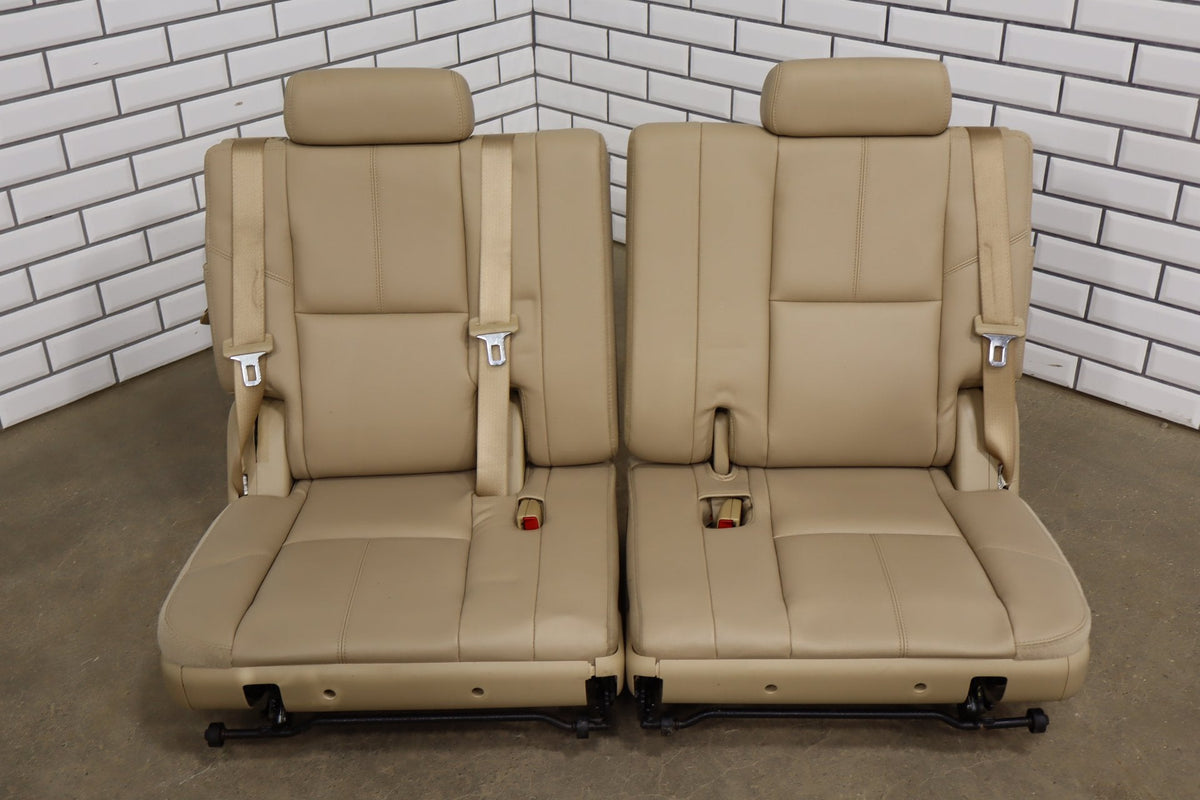 07-14 Tahoe Yukon Suburban Escalade Leather 3rd Row Seat