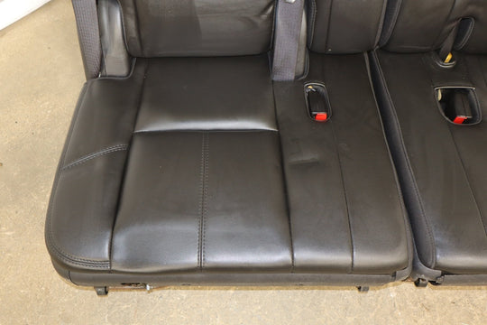 07 - 14 Tahoe Yukon Suburban Escalade Leather 3rd Row Seat Ebony 193
