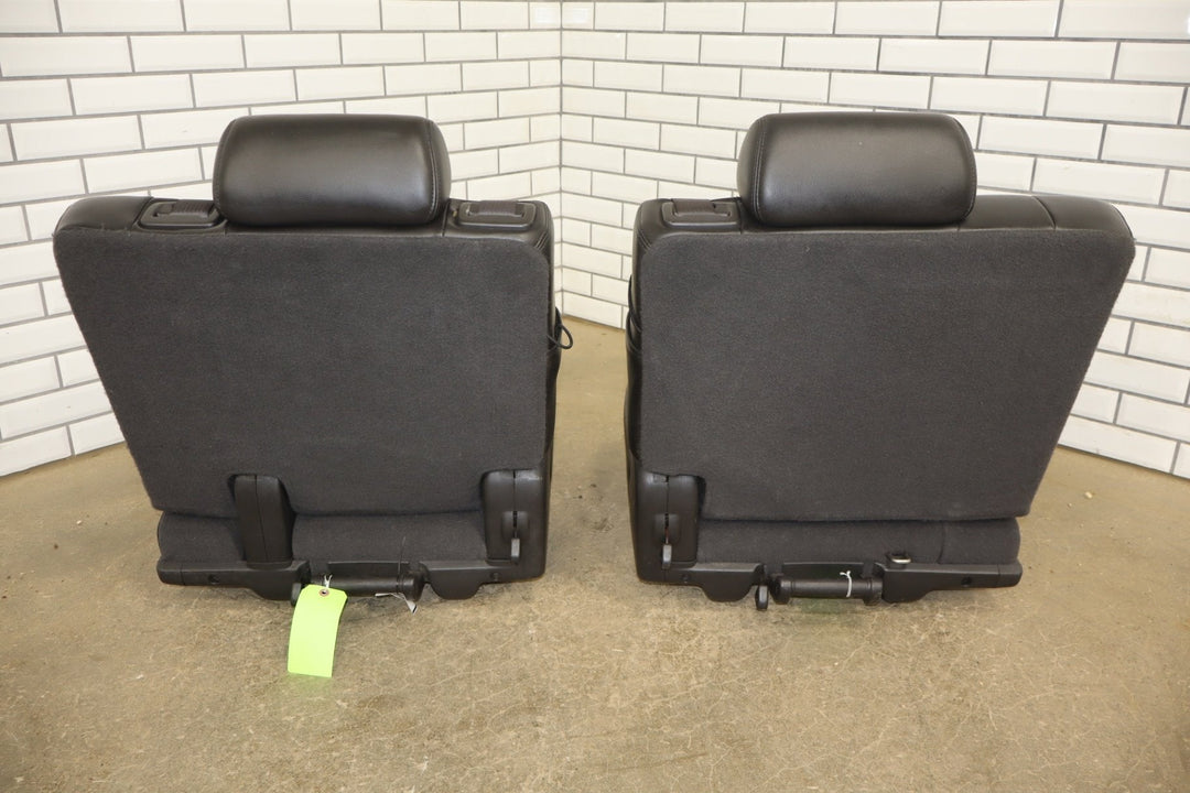 07 - 14 Tahoe Yukon Suburban Escalade Leather 3rd Row Seat Ebony 193