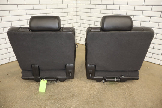07 - 14 Tahoe Yukon Suburban Escalade Leather 3rd Row Seat Ebony 193
