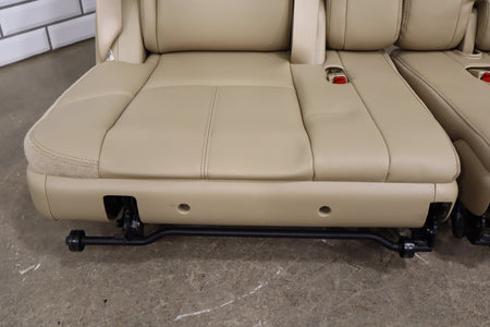 07-14 Tahoe Yukon Suburban Escalade Leather 3rd Row Seat Light Cashmere 333
