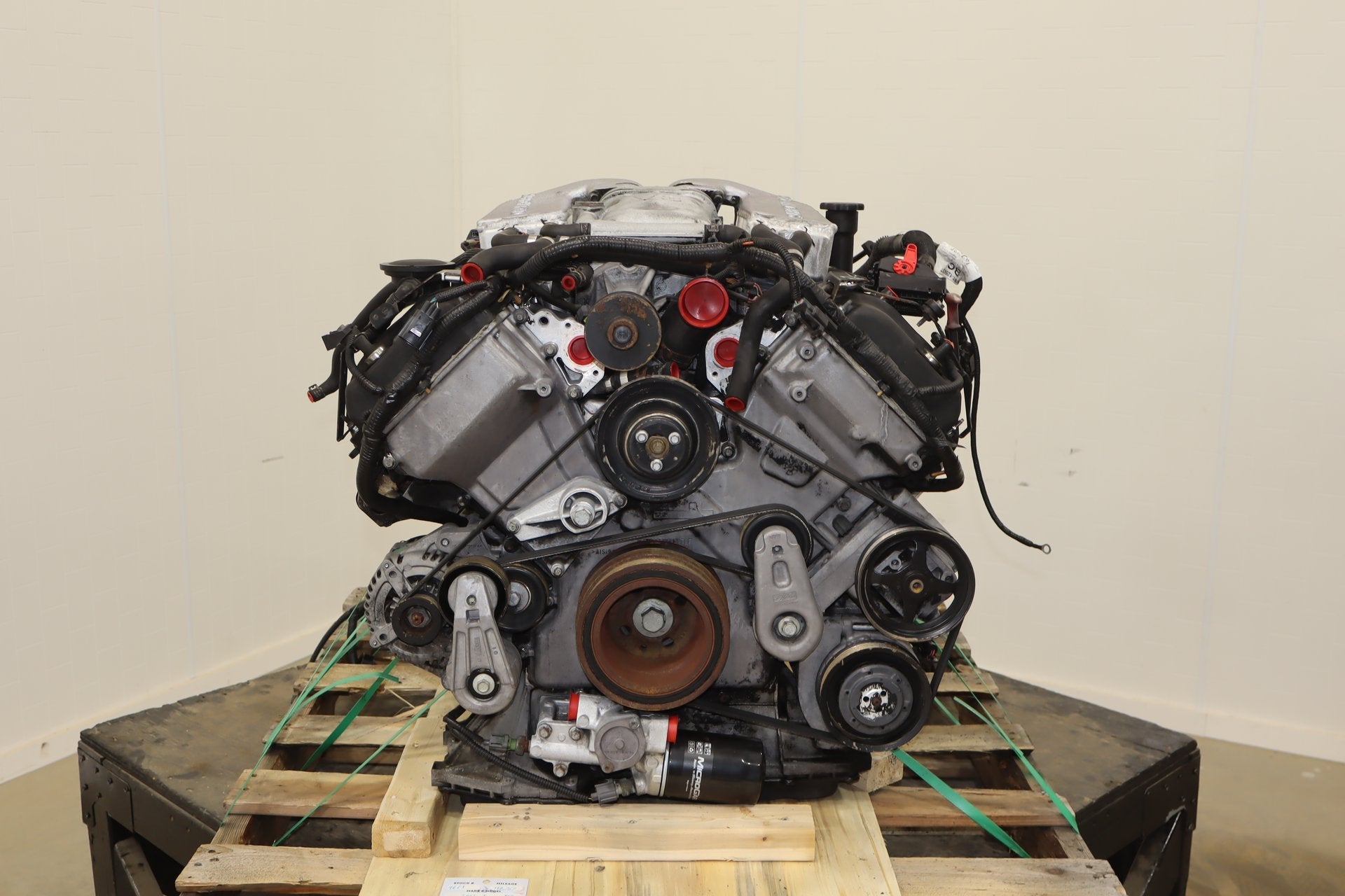 07 Jaguar XKR XJR XJ8 Engine 4.2L Supercharged V8 Engine/Motor Leakdown Tested