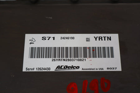 08-09 Chevy Tahoe Hybrid DC Converter 12624430