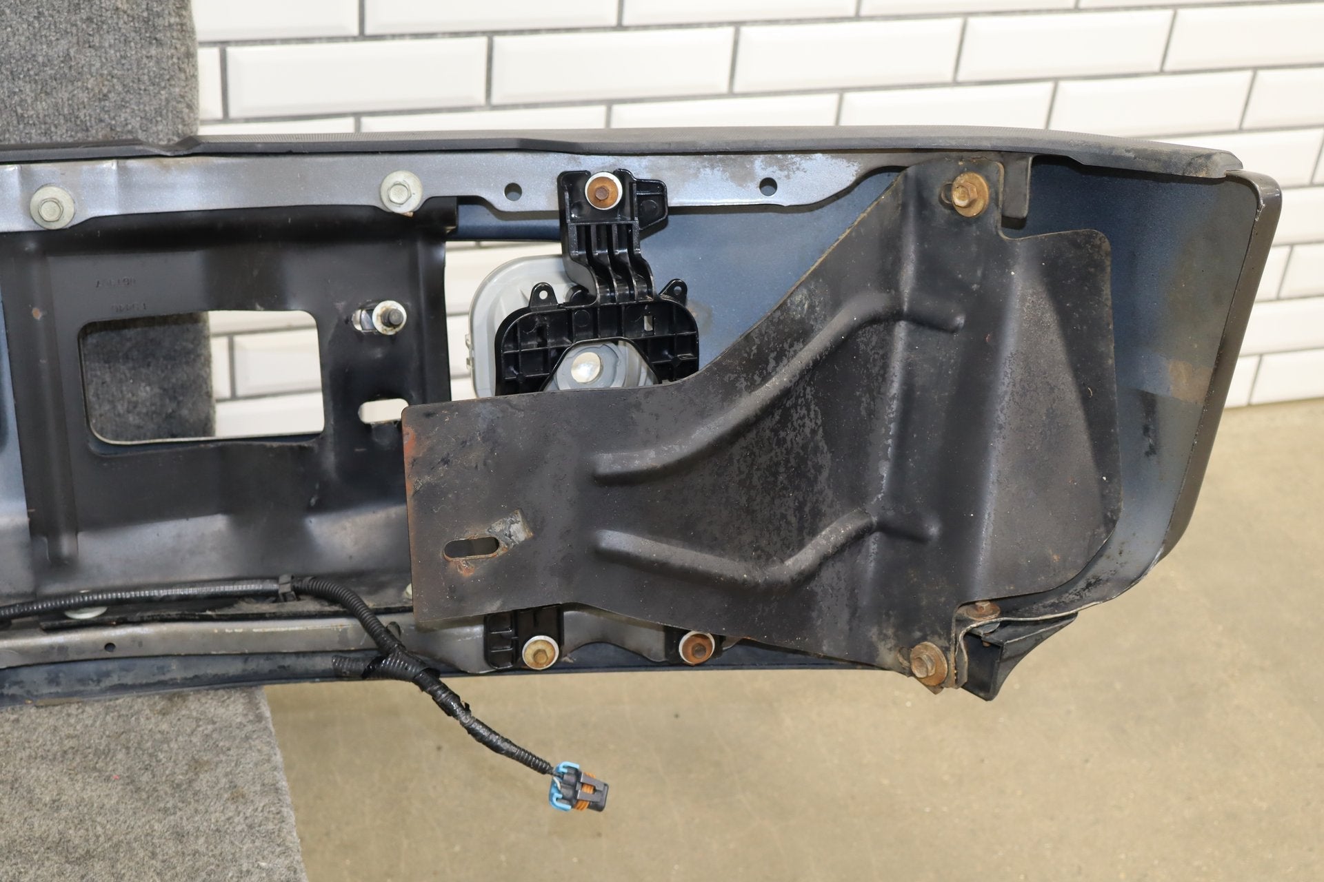 08-10 Ford F250 F350 Super Duty Front Bumper Red FX4