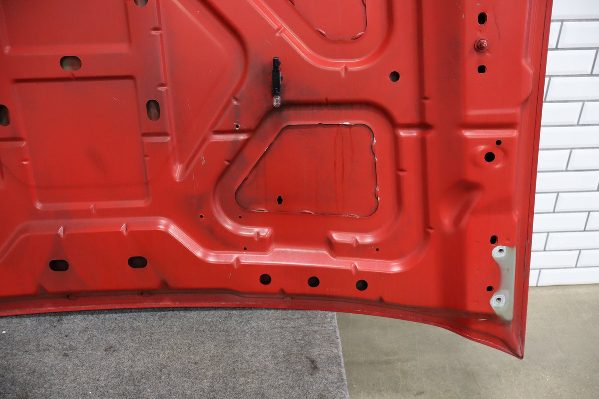 08-10 Ford F250 F350 Super Duty Hood Red FX4 OEM