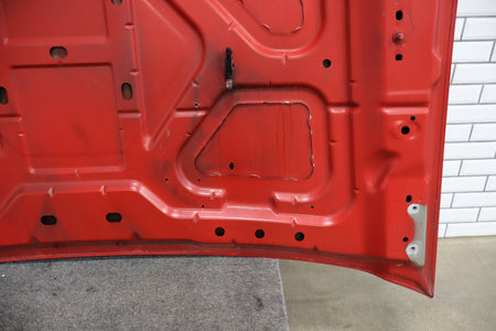 08-10 Ford F250 F350 Super Duty Hood Red FX4 OEM