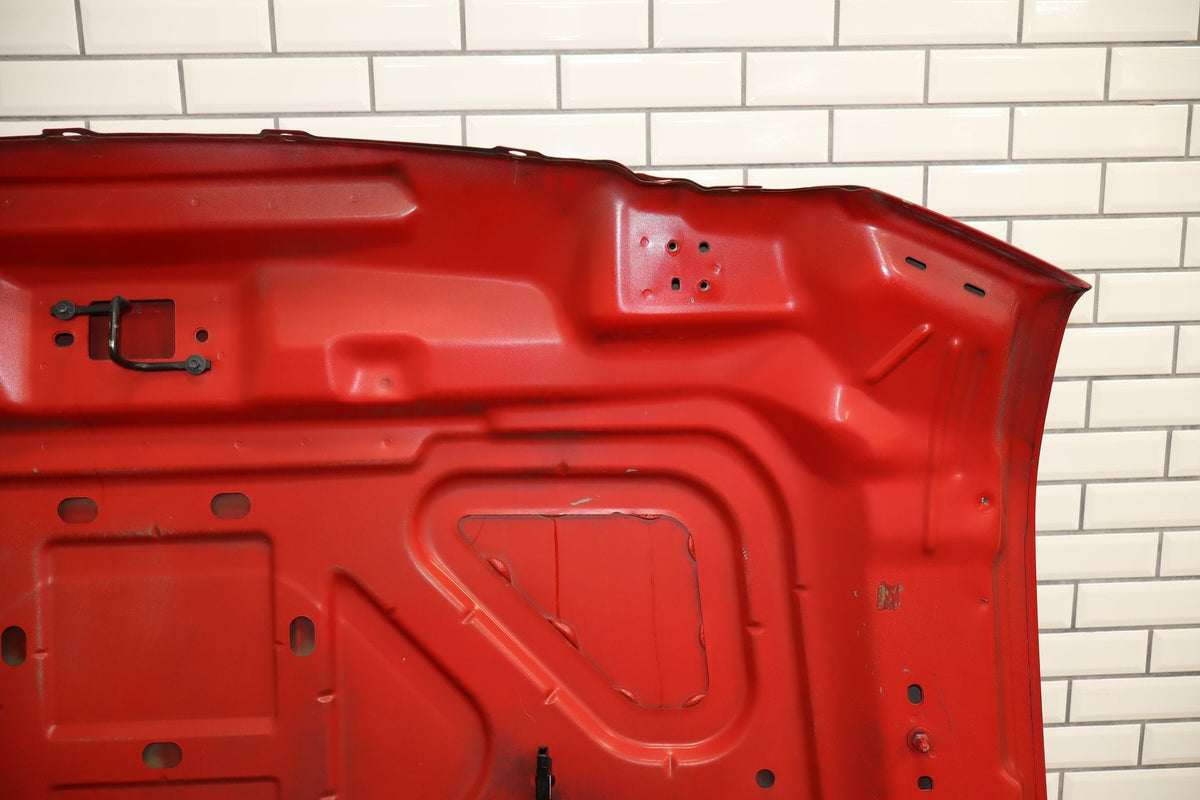 08-10 Ford F250 F350 Super Duty Hood Red FX4 OEM