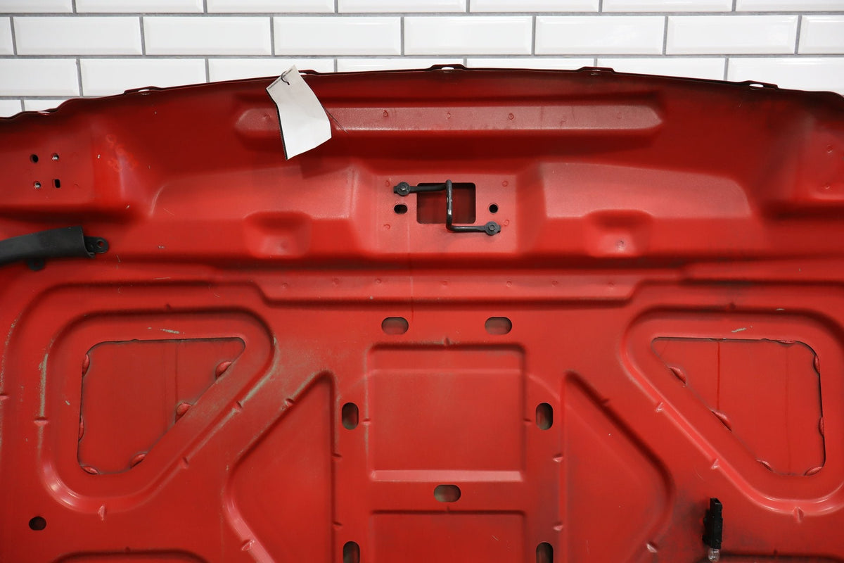 08-10 Ford F250 F350 Super Duty Hood Red FX4 OEM