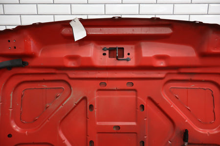 08-10 Ford F250 F350 Super Duty Hood Red FX4 OEM
