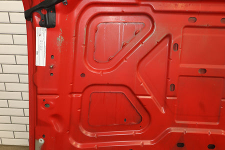 08-10 Ford F250 F350 Super Duty Hood Red FX4 OEM