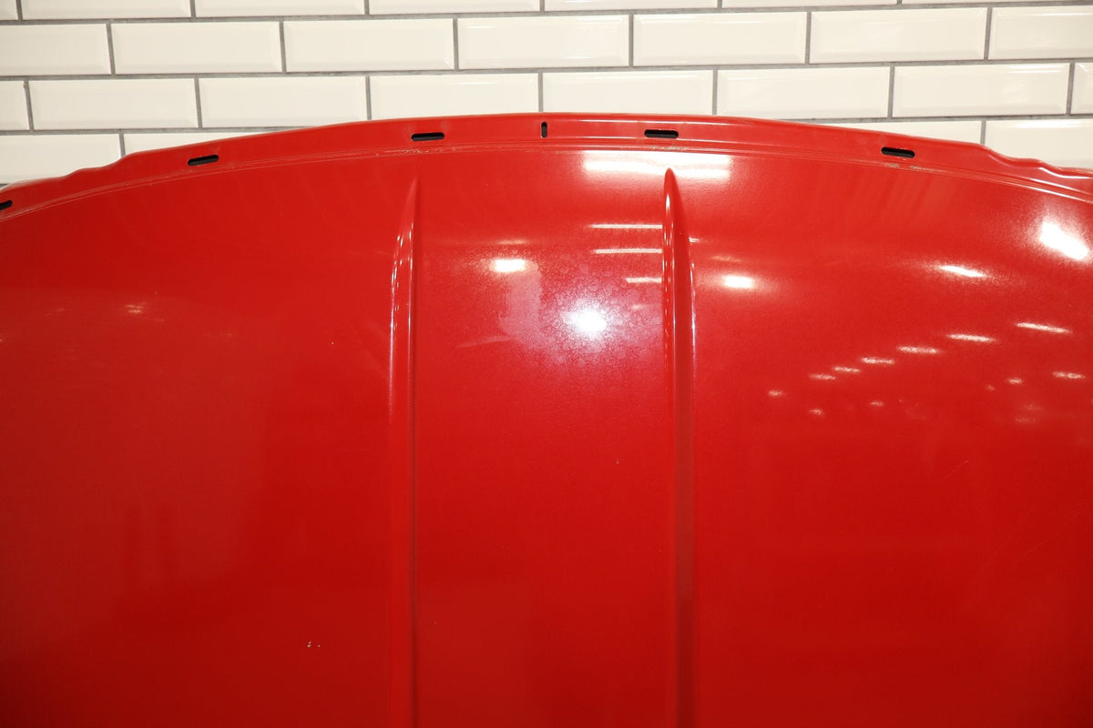 08-10 Ford F250 F350 Super Duty Hood Red FX4 OEM