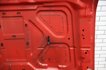 08-10 Ford F250 F350 Super Duty Hood Red FX4 OEM