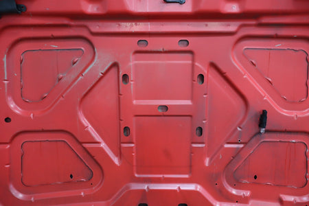 08-10 Ford F250 F350 Super Duty Hood Red FX4 OEM