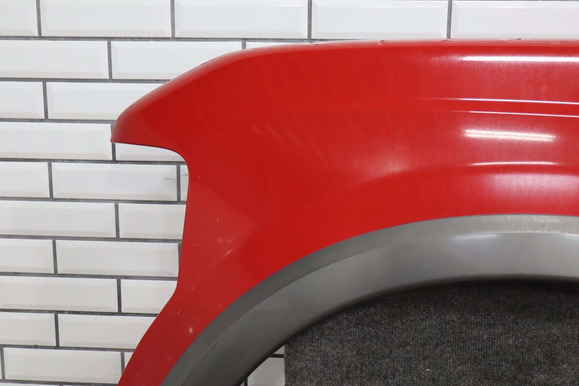 08-10 Ford F250 F350 Super Duty Left Fender Red FX4