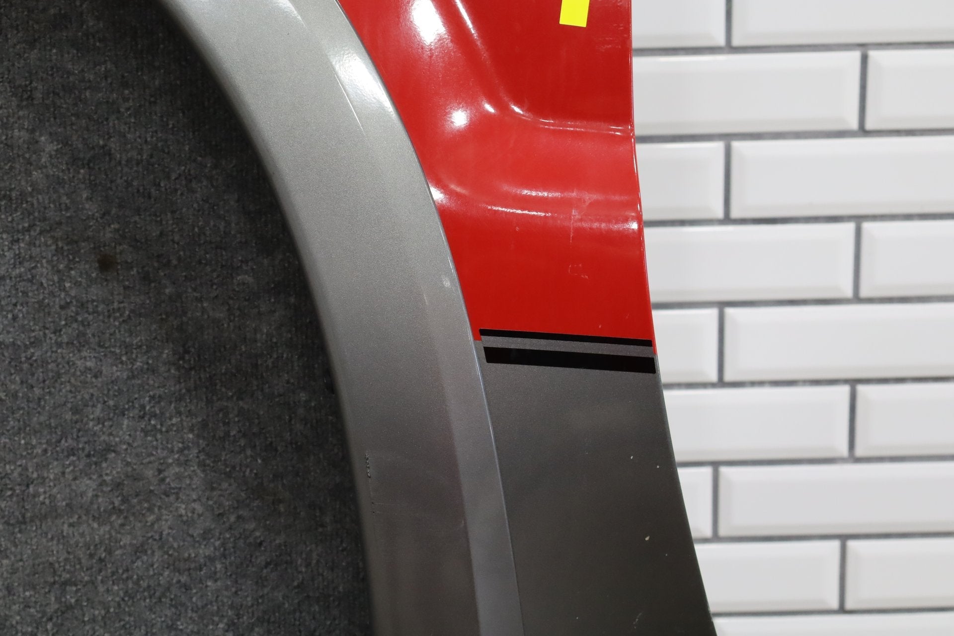 08-10 Ford F250 F350 Super Duty Left Fender Red FX4