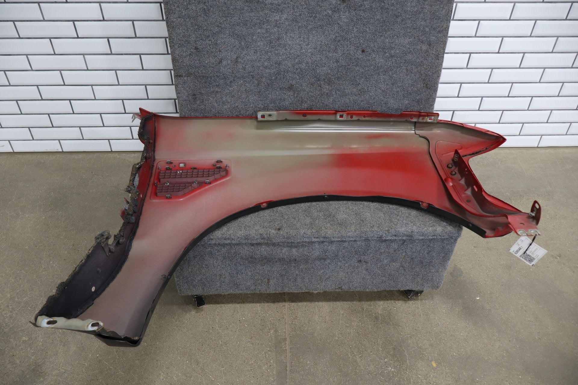 08-10 Ford F250 F350 Super Duty Left Fender Red FX4