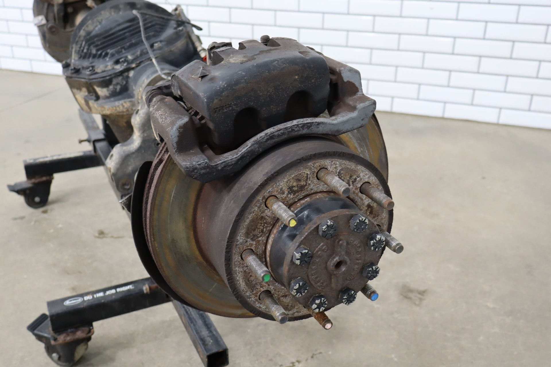 08-10 Ford F250 F350 Super Duty Rear Axle 3.73 SRW Complete OEM