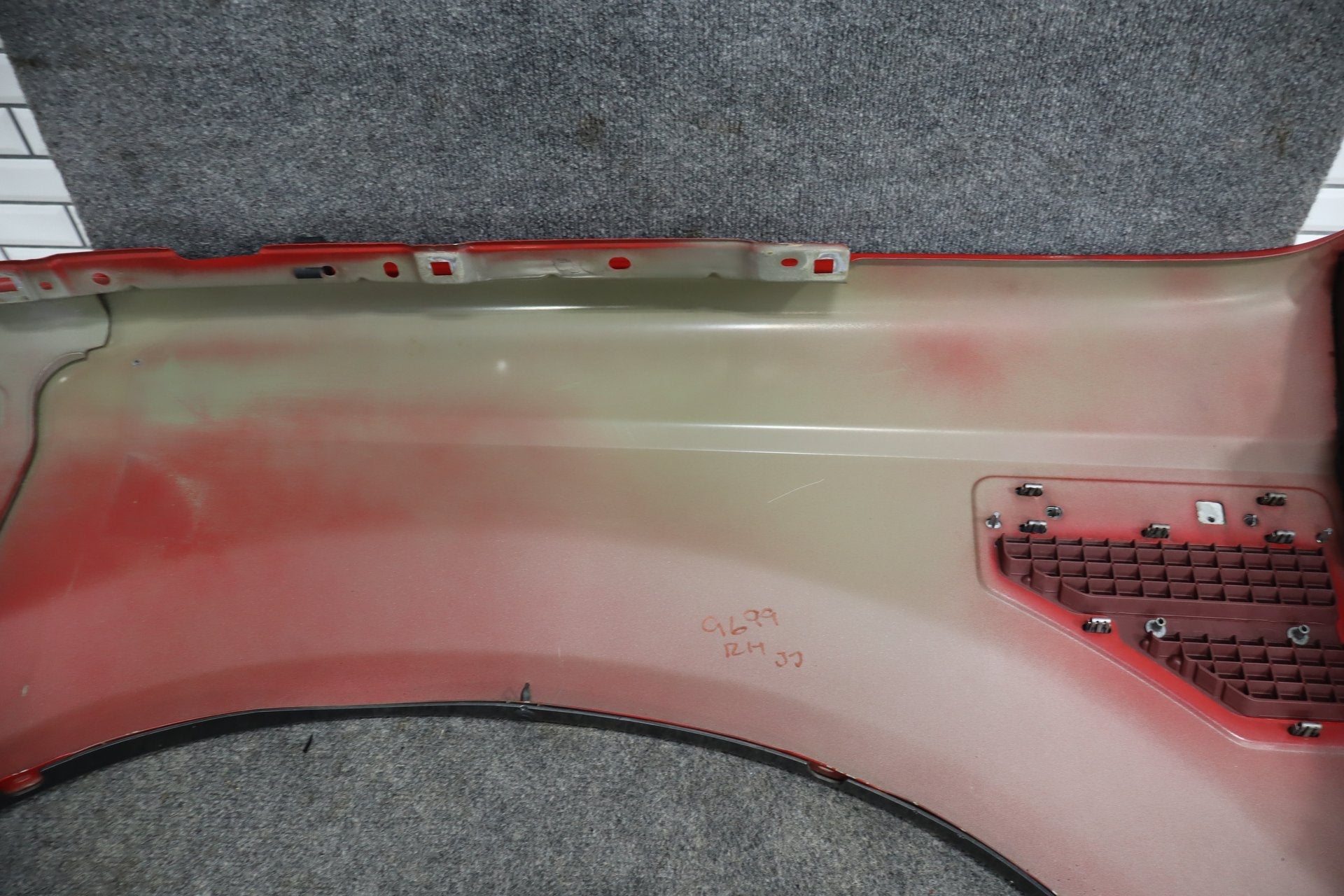 08-10 Ford F250 F350 Super Duty Right Fender Red FX4