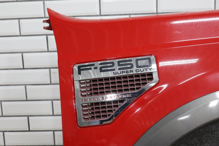 08-10 Ford F250 F350 Super Duty Right Fender Red FX4