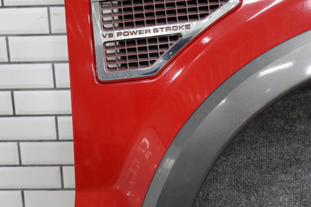 08-10 Ford F250 F350 Super Duty Right Fender Red FX4