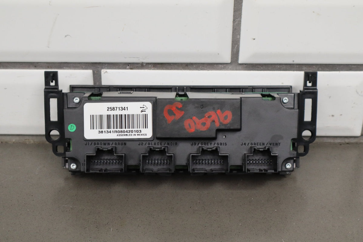 08-11 Chevy Tahoe Dual Zone Climate Control 25936130 Tested