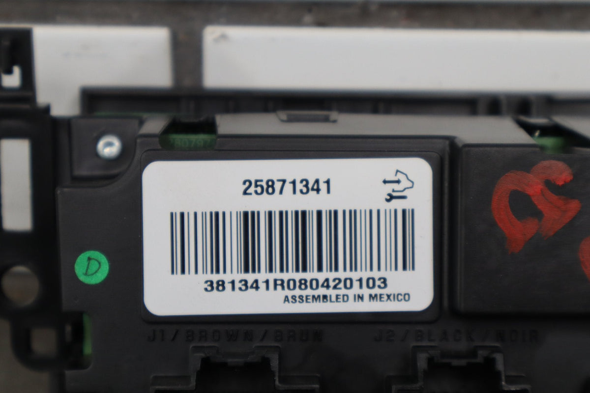 08-11 Chevy Tahoe Dual Zone Climate Control 25936130 Tested