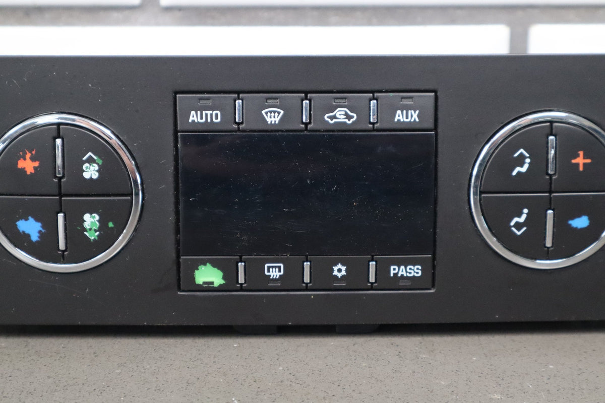 08-11 Chevy Tahoe Dual Zone Climate Control 25936130 Tested