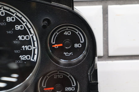 08-11 Chevy Tahoe Yukon Hybrid Cluster 25970356 120 MPH 214k