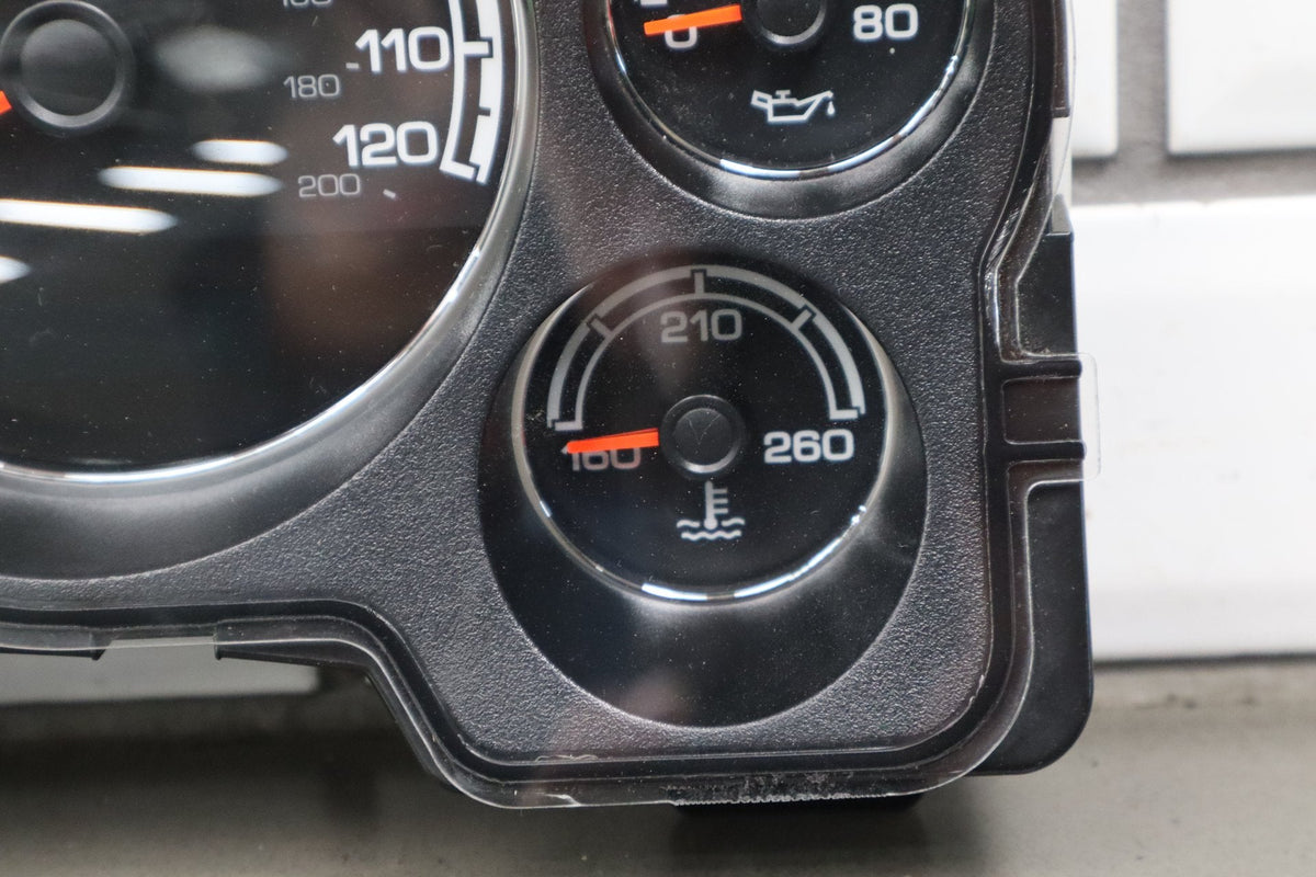 08-11 Chevy Tahoe Yukon Hybrid Cluster 25970356 120 MPH 214k
