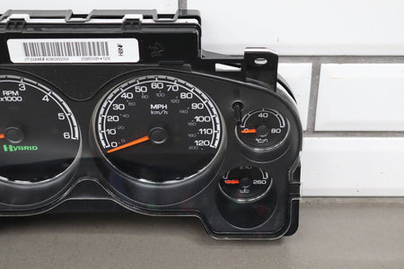 08-11 Chevy Tahoe Yukon Hybrid Cluster 25970356 120 MPH 214k