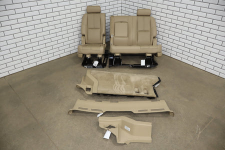 08-13 Chevy Tahoe Hybrid 2nd Row Bench Seat Light Cashmere Floor