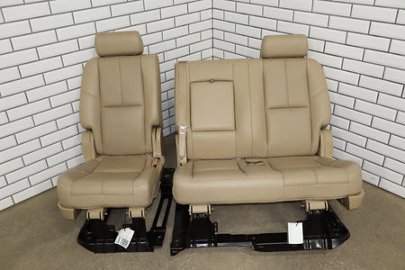 08-13 Chevy Tahoe Hybrid 2nd Row Bench Seat Light Cashmere Floor