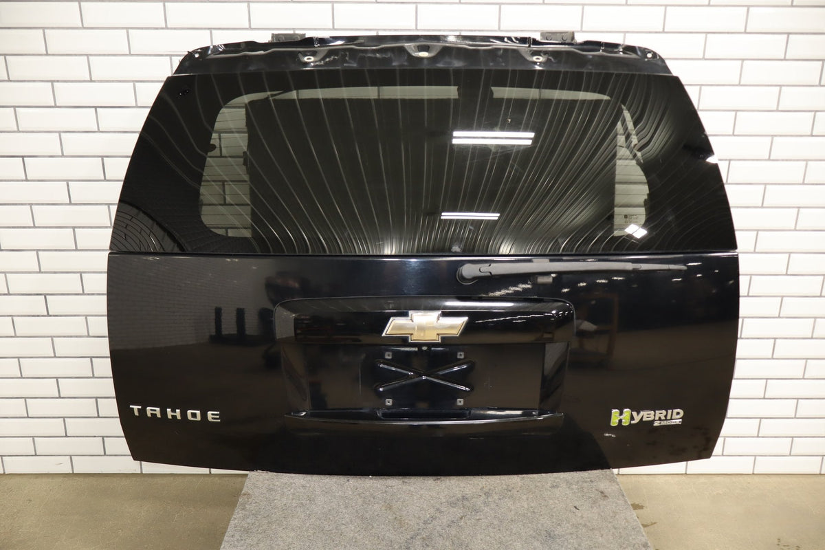 08-13 Chevy Tahoe Hybrid Liftgate Trunk Lid Less Spoiler (41)